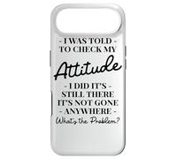 Carcasa para iPhone Air I Was Told to Check My Attitude