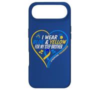 Carcasa para iPhone Air I Wear Blue and Yellow For My Step Brother - Down Syndrome