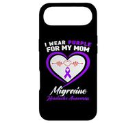 Carcasa para iPhone Air I Wear Purple for My Mom Migraine Headache Conciencia