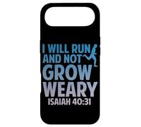 Carcasa para iPhone Air I Will Run and Not Grow Weary Isaiah 40:31 -