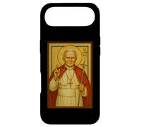 Carcasa para iPhone Air Icono católico Cristiano del Papa Juan Pablo II
