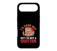 Carcasa para iPhone Air ID Cash out No Un Quitter Retro Slot Machine Casino