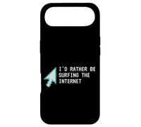 Carcasa para iPhone Air I'D Rather Be Surfing The Internet Funny Computer Sarcasm