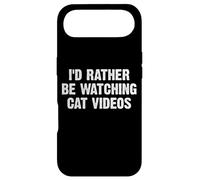 Carcasa para iPhone Air I'D Rather Be Watching Cat Videos