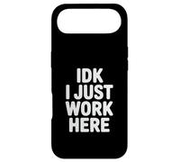 Carcasa para iPhone Air IDK I Just Work Here Humor de Oficina Divertido