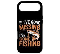 Carcasa para iPhone Air If I've Gone Missing, I've Gone Fishing Sarcastic Jokes Men