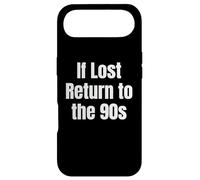 Carcasa para iPhone Air If Lost Return To The 90s Retro Throwback Nostalgia Apparel