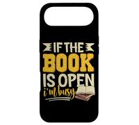 Carcasa para iPhone Air If The Book Is Open I'm Busy