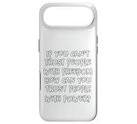 Carcasa para iPhone Air If You Can't Trust People Funny Sarcastic Humor gráfico