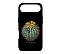 Carcasa para iPhone Air Ilustración de Cactus Barril Azul Ferocactus glaucescens