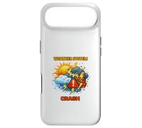 Carcasa para iPhone Air Ilustración de Conciencia climática de Choque del Sistema meteorológico