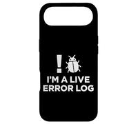 Carcasa para iPhone Air Im A Live Error Log Soporte Técnico Humor