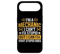 Carcasa para iPhone Air Im A Mechanic I Can't Fix Stupid But I Can Fix What Stupid