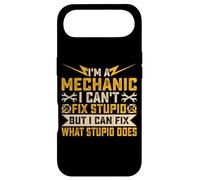 Carcasa para iPhone Air Im A Mechanic I Can't Fix Stupid But I Can Fix What Stupid