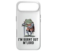 Carcasa para iPhone Air Im Burnt out MLord Funny Knight Frog Meme Boys Men Sarcastic