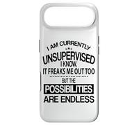 Carcasa para iPhone Air I'm Currently Unsupervised I Know It Freaks Me out