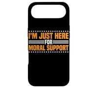 Carcasa para iPhone Air I'm Just Here For Moral Support Amistad edificante -