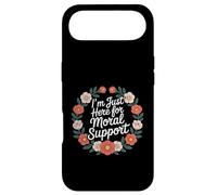 Carcasa para iPhone Air I'm Just Here For Moral Support Amistad edificante -