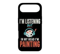 Carcasa para iPhone Air Im Listening But in My Head Im Painting Painter Artist