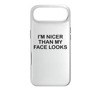 Carcasa para iPhone Air I'm Nicer Than My Face Looks Im Sorry For What My Face Said