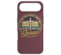 Carcasa para iPhone Air I'm Not That Christian I Need Jesus Retro Cross