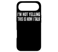 Carcasa para iPhone Air I'm Not Yelling This Is How I Talk Speaking Louder