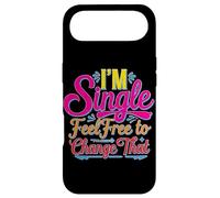 Carcasa para iPhone Air I'm Single Feel Free To Change That Relación -