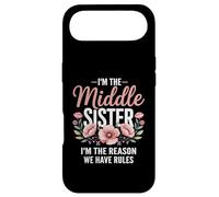 Carcasa para iPhone Air I'm The Middle Sister I'm The Reason We Have Rules Funny