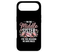 Carcasa para iPhone Air I'm The Middle Sister I'm The Reason We Have Rules Funny