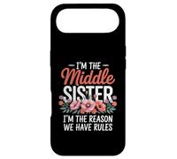 Carcasa para iPhone Air I'm The Middle Sister I'm The Reason We Have Rules Funny