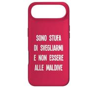 Carcasa para iPhone Air I'm Tired of Waking up and Not Being in The Maldives