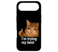 Carcasa para iPhone Air I'm Trying My Best Funny Crying Cat Meme Weird Cat Face Meme