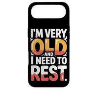 Carcasa para iPhone Air I'm Very Old and I Need To Rest Old Senior Retirement -