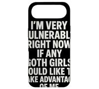 Carcasa para iPhone Air I'm Very Vulnerable Right Now If Any Goth Girls Like Me