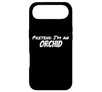 Carcasa para iPhone Air Imagina Que Soy una orquídea Perezosa Fiesta de Disfraces de Halloween