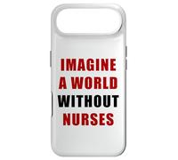 Carcasa para iPhone Air Imagine a World Without Nurses - Support Nursing (White)