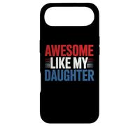 Carcasa para iPhone Air Impresionante como Mi Hija Retro Día del Padre Papá Hombres Papi