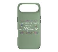 Carcasa para iPhone Air In a Field of Roses She is a Wildflower Hummingbird Flower