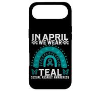 Carcasa para iPhone Air In April We Wear Teal Sexual Assault Awareness Gifts Women