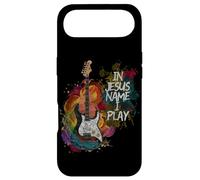 Carcasa para iPhone Air In Jesus Name I Play Guitar Christian Guitarist God Faith