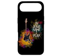 Carcasa para iPhone Air In Jesus Name I Play Guitar Christian Guitarists God Faith