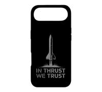 Carcasa para iPhone Air In Thrust We Trust Rocket Theme Nuevo Espacio de Lanzamiento de Cohetes