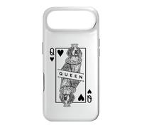 Carcasa para iPhone Air Inglés Americano Coonhound Queen of Hearts Redtick Dog Lover