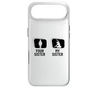 Carcasa para iPhone Air Instructor de Yoga Divertido Your Sister My Sister Brother