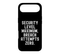 Carcasa para iPhone Air intentos de violación máxima de Nivel de Seguridad Cero Witty