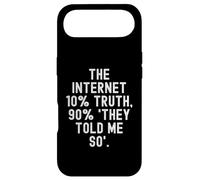 Carcasa para iPhone Air Internet 10 Verdad 90 me dijeron Tan Motivacional
