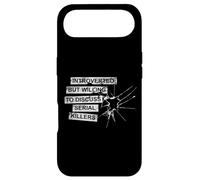 Carcasa para iPhone Air Introvertido Pero dispuesto a Hablar sobre el Verdadero Crimen de los Asesinos en Serie