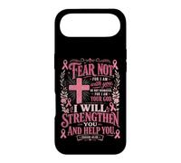 Carcasa para iPhone Air Isaías 41:10 Versículo de la Biblia Oración de concientización sobre el cáncer de Mama