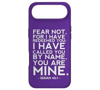 Carcasa para iPhone Air Isaías 43 1 No tengas Miedo Porque te he redimido Eres mío