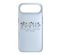 Carcasa para iPhone Air It Is Well with My Soul Women Christian Themed Bible Verse